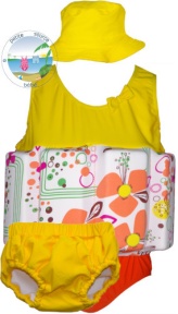 maillots-de-bain-fille-avec-bouée